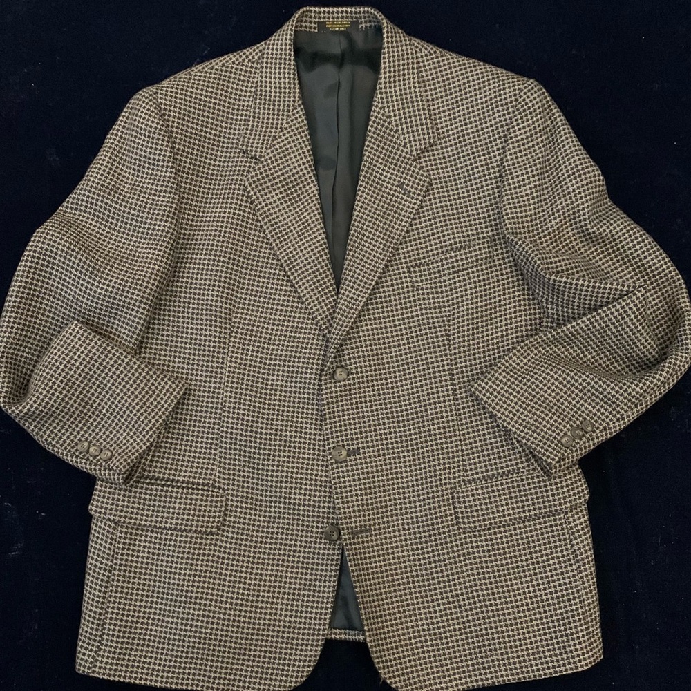 WINSTON HILL Heavy Tweed 3 Button Sport Jacket